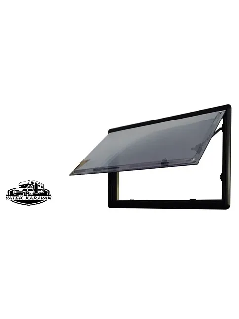 Suga Amortisörlü Karavan Cam Pencere 120cm X 50cm (s1156) Suga Amortisörlü Karavan Cam Pencere 120cm X 50cm (s1156)