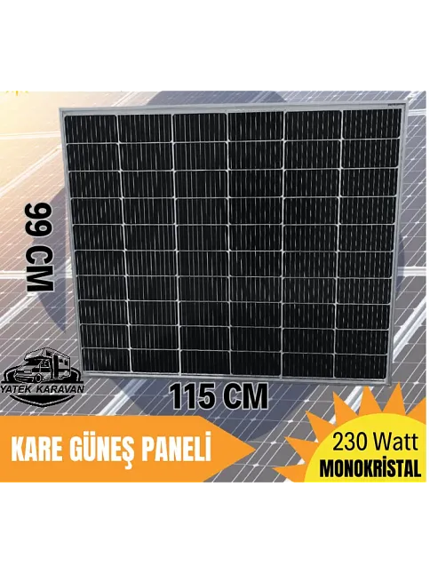 Suneco 230 Watt Half Cut Monokristal Solar Kare Güneş Paneli (19003a) Suneco 230 Watt Half Cut Monokristal Solar Kare Güneş Paneli (19003a)