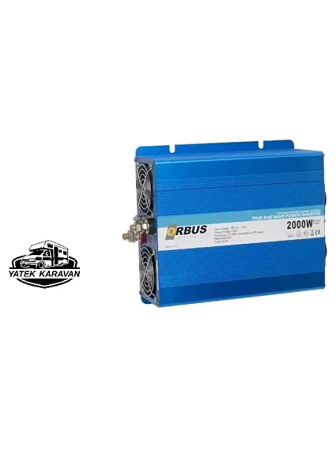 Orbus 2000 W 12 Volt Tam Sinüs İnverter Şarjsız (18001v)