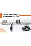 Taharet Çubuğu Krom Oynarbaşlıklı (4020a) Taharet Çubuğu Krom Oynarbaşlıklı (4020a)
