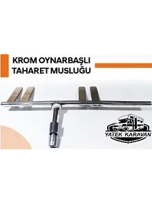 Taharet Çubuğu Krom Oynarbaşlıklı (4020a) Taharet Çubuğu Krom Oynarbaşlıklı (4020a)