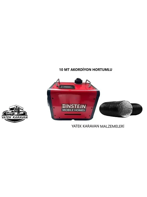 Eınsteın Çanta Tipi 12/24/220v Heater (dizel Isıtıcı) 10 Mt Akordion Hortumlu (31019h)