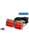 Mıknatıslı Led Römork Stop Lambası Seti 7 Pin Soketli 12v (17035) Mıknatıslı Led Römork Stop Lambası Seti 7 Pin Soketli 12v (17035)