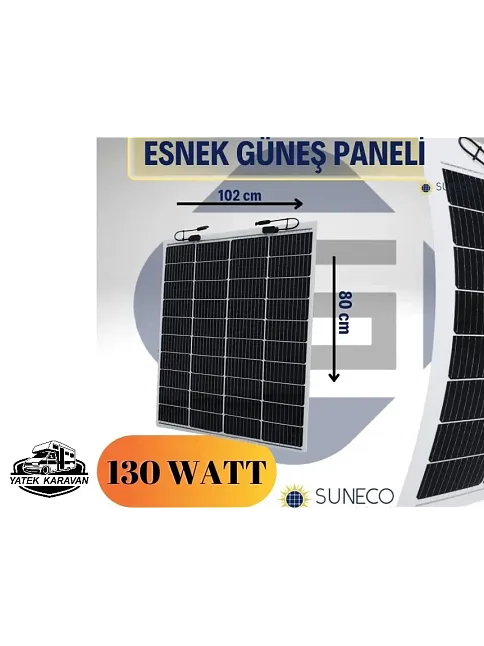 Suneco Esnek Güneş Paneli 130 W (19004d) Suneco Esnek Güneş Paneli 130 W (19004d)