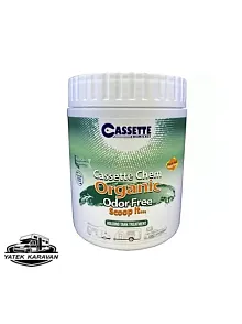 Cassette Chemıcals Karavan Tekne Maceratörlü Tuvalet Kimyasalı Organic 16 Doz 150 Litre Gri Su, Siyah Su Temizleyici (5034) Cassette Chemıcals Karavan Tekne Maceratörlü Tuvalet Kimyasalı Organic 16 Doz 150 Litre Gri Su, Siyah Su Temizleyici (5034)