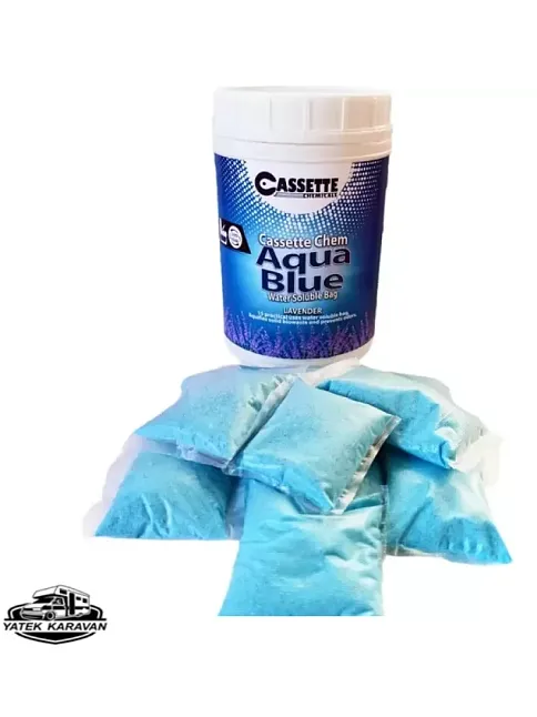 Cassette Chemıcals Karavan Tekne Tuvalet Kimyasalı Aqua Blue Suda Çözünebilir Paket Kasetli Portatif Tuvalet Atık Parçalayıcı Koku Giderici (5031) Cassette Chemıcals Karavan Tekne Tuvalet Kimyasalı Aqua Blue Suda Çözünebilir Paket Kasetli Portatif Tuvalet Atık Parçalayıcı Koku Giderici (5031)