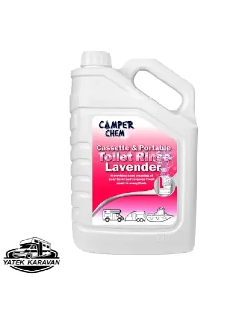 Camper Chem Karavan Tekne Tuvalet Kimyasalı-camper Chem Toilet Rinse Lavender Sifon Kimyasalı 3 Lt (5030)