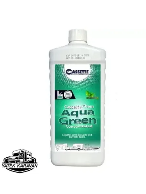 Cassette Chem Aqua Green Portatif Ve Kasetli Tuvalet Atık Parçalayıcı Koku Giderici (5027) Cassette Chem Aqua Green Portatif Ve Kasetli Tuvalet Atık Parçalayıcı Koku Giderici (5027)