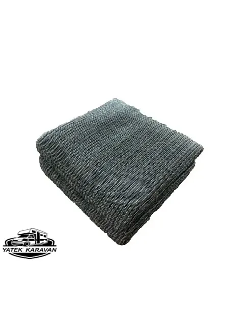 Ekstra Kalın Nefes Alabilen Zemin Halısı 250x400 Cm 3,2 Kg Mavi/gri (16032a)