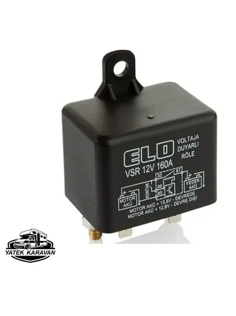 Elo Akü Ayırıcı Gerilime Duyarlı Akıllı Vsr Röle 12v 160 Amper (6024)