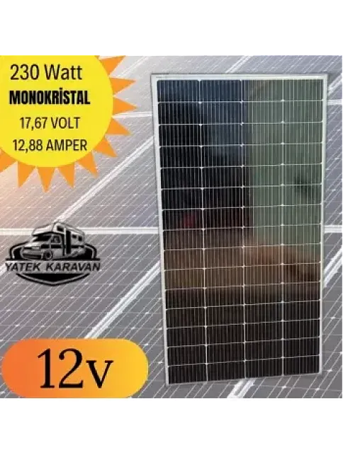 Suneco 230w Half-cut Watt Monokristal Solar Güneş Paneli A Sınıf 12volt (19003) Suneco 230w Half-cut Watt Monokristal Solar Güneş Paneli A Sınıf 12volt (19003)