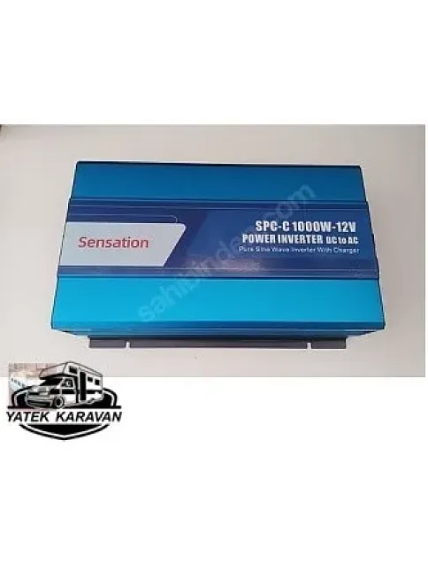 1000 W Tam Sinüs Şarjlı İnverter Sensation (26007)