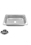 Tekne - Karavan Paslanmaz Dikdörtgen Evye 27 X 33 X 15 Cm (11025) Tekne - Karavan Paslanmaz Dikdörtgen Evye 27 X 33 X 15 Cm (11025)
