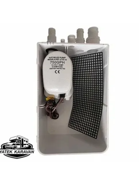 Aquaforza Duş Boşaltma Pompası Otomatik 12 Volt (2025c)