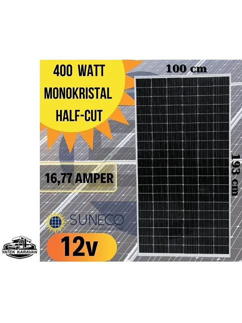 Suneco 400w Monokristal Güneş Paneli (19004c)