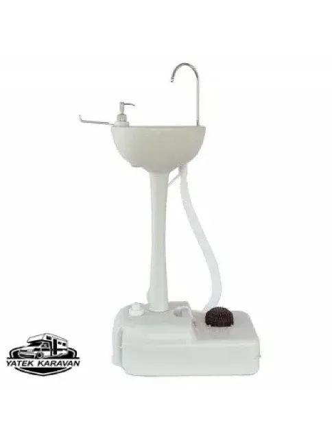 Porvaletti Portatif Lavabo, 17l Temiz Su Tanklı (5010)