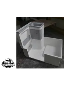 Banyo Duş Teknesi Dolap Lavabo Dahil Gri 75 X 110 (25001g) Banyo Duş Teknesi Dolap Lavabo Dahil Gri 75 X 110 (25001g)