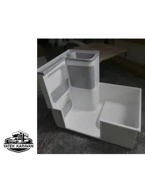 Banyo Duş Teknesi Dolap Lavabo Dahil Gri 75 X 110 (25001g) Banyo Duş Teknesi Dolap Lavabo Dahil Gri 75 X 110 (25001g)