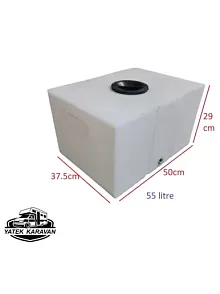 Karavan Su Deposu 55 Lt Temiz Su Beyaz (32031) Karavan Su Deposu 55 Lt Temiz Su Beyaz (32031)