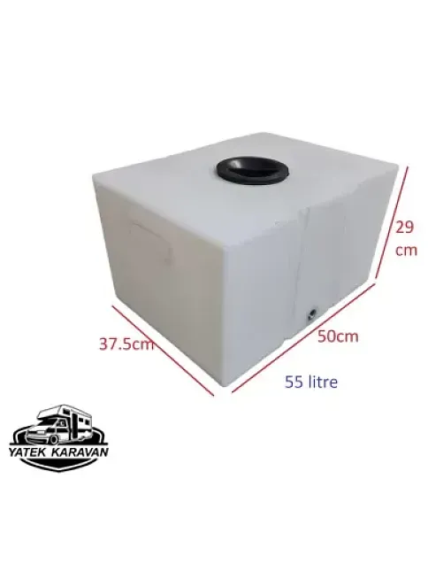 Karavan Su Deposu 55 Lt Temiz Su  Beyaz (32031)