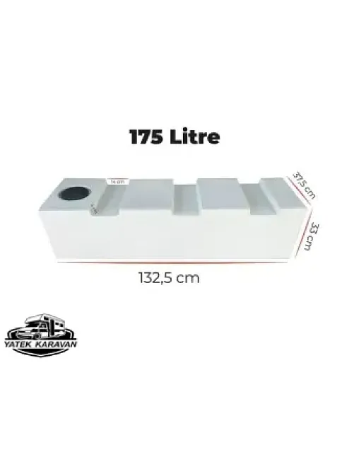 Karavan Su Deposu 175 Lt Temiz Su  Beyaz (32026)
