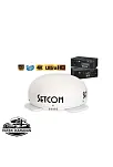 Setcom Mobil Uydu Anteni Stc-324 Üç Çıkışlı Karavan Tekne Araç (13011)