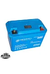Megacell 12.8v 100ah (bluetooth) Lifepo4 Lityum Demir Fosfat Akü(abs Kasa) (19012)