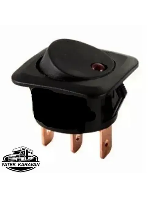 12 Volt Aç Kapa Anahtar 30 Mm (6008) 12 Volt Aç Kapa Anahtar 30 Mm (6008)