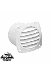 Havalandırma Kapağı 75mm Menfez Hortum Girişli Beyaz (8012)