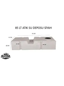 Karavan Su Deposu 85 Lt Pis Su Siyah (32009) Karavan Su Deposu 85 Lt Pis Su Siyah (32009)