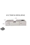 Karavan Su Deposu 85 Lt Temiz Su Beyaz (32010) Karavan Su Deposu 85 Lt Temiz Su Beyaz (32010)