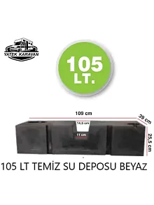 Karavan Su Deposu 105 Lt Temiz Su Beyaz (32014) Karavan Su Deposu 105 Lt Temiz Su Beyaz (32014)