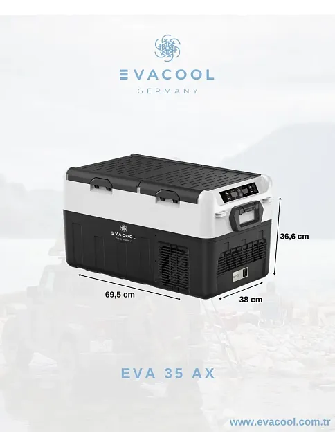 Evacool Eva 35ax Mobil Buzdolabı (30014)