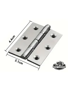 Krom Menteşe 44 X 31 Mm (25009) Krom Menteşe 44 X 31 Mm (25009)