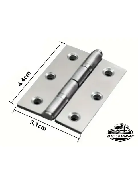 Krom Menteşe 44 X 31 Mm (25009) Krom Menteşe 44 X 31 Mm (25009)