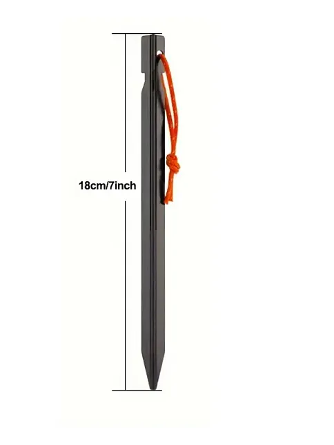 Tente Çadır Kazığı Alüminyum 18 Cm 5 Adet (23038) Tente Çadır Kazığı Alüminyum 18 Cm 5 Adet (23038)