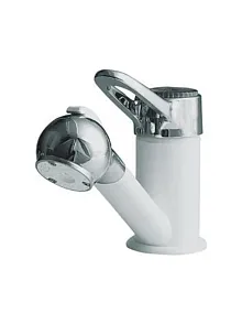 Comet Mikserli Beyaz Musluk Sivicli 12 Volt (10025a) Comet Mikserli Beyaz Musluk Sivicli 12 Volt (10025a)