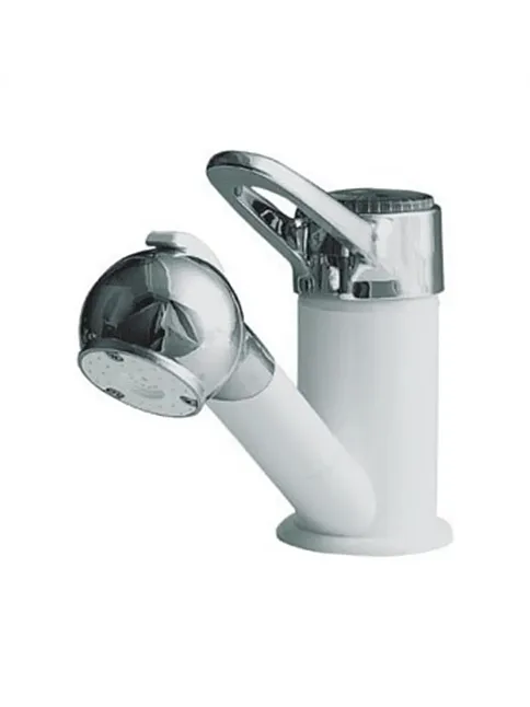 Comet Mikserli Beyaz Musluk Sivicli 12 Volt (10025a) Comet Mikserli Beyaz Musluk Sivicli 12 Volt (10025a)