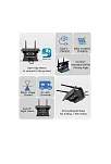 Solar Şarjlı Wireless Karavan Geri Görüş Kamerası 1080p - Premium (13016a)