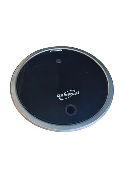 Karavan Tekne Yuvarlak Evye Cam Kapaklı Krom 34 Cm (11015k)
