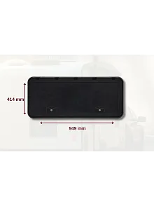 Karavan Bagaj Servis Kapağı 414 X 949 Siyah (31026) Karavan Bagaj Servis Kapağı 414 X 949 Siyah (31026)