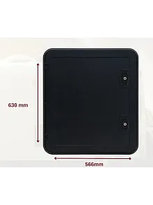 Karavan Bagaj Servis Kapağı 630 X 566 Siyah (31028) Karavan Bagaj Servis Kapağı 630 X 566 Siyah (31028)