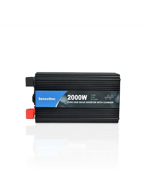 Sensatıon 2000w Watt 2kw Tam Sinüs Şarjlı (20a) İnvertör Ekranlı 12v / 220v Çevirici İnverter (26007d)