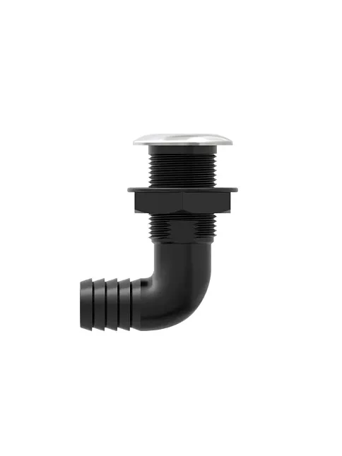 Krom Flanşlı Sintine Çıkışı Dirsekli 3/4