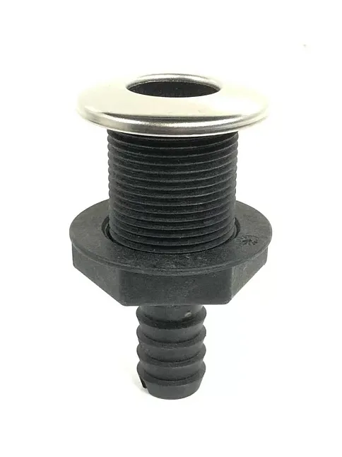 Krom Flanşlı Sintine Çıkışı Düz 3/4 Krom Flanşlı Sintine Çıkışı Düz 3/4